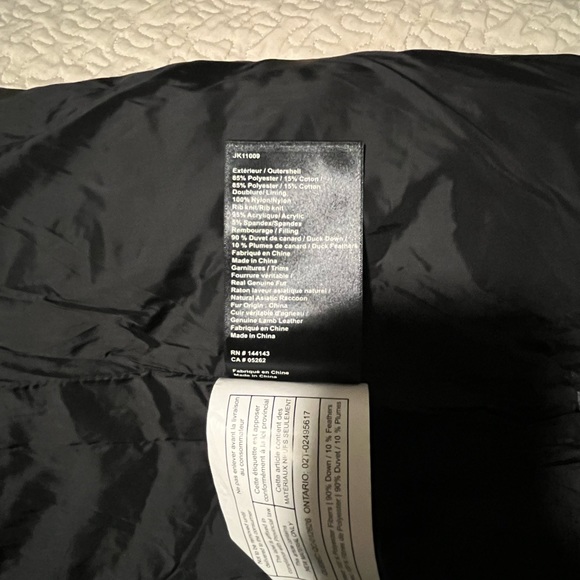 NWOT NB SERIES NICOLE BENISTI LADIES DOWN FUR AND LEATHER COAT - Picture 8 of 14